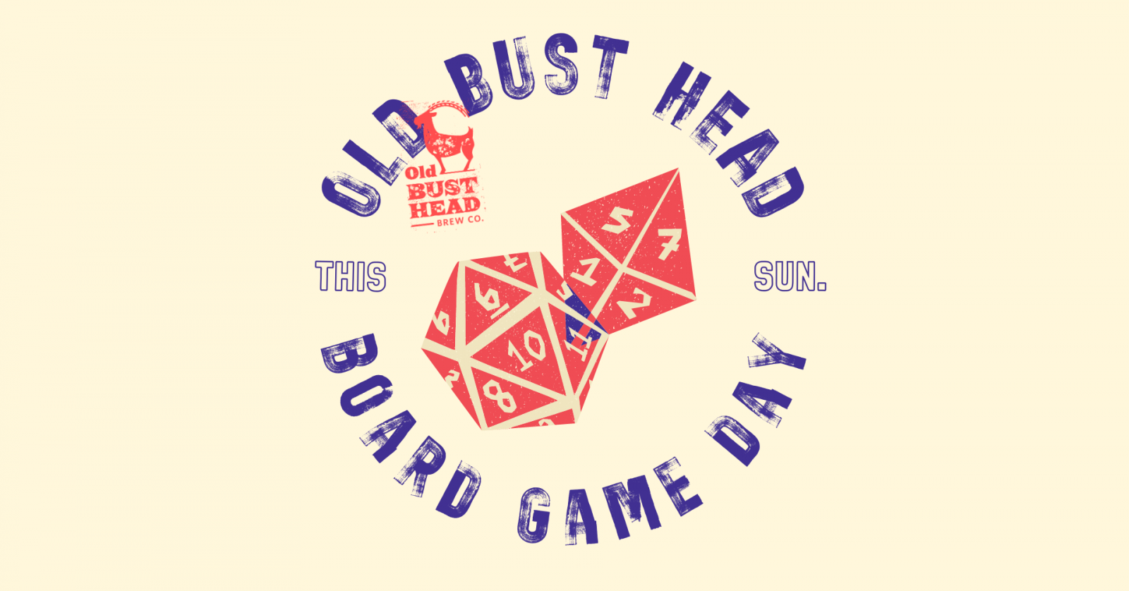 Board Game Day 1200PM500PM Old Bust Head